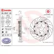 Jeu de 2 disques de frein avant BREMBO 09.9547.33 - Visuel 2