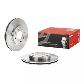 Jeu de 2 disques de frein avant BREMBO 09.9554.10