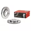 Jeu de 2 disques de frein avant BREMBO 09.9555.20 - Visuel 1
