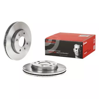 Jeu de 2 disques de frein avant BREMBO 09.9555.20