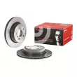 Jeu de 2 disques de frein arrière BREMBO 09.9573.11 - Visuel 1