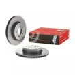 Jeu de 2 disques de frein avant BREMBO 09.9581.11 - Visuel 1