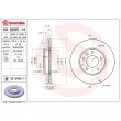 Jeu de 2 disques de frein avant BREMBO 09.9585.11 - Visuel 2
