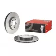 Jeu de 2 disques de frein avant BREMBO 09.9589.11 - Visuel 1