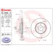 Jeu de 2 disques de frein avant BREMBO 09.9589.14 - Visuel 2