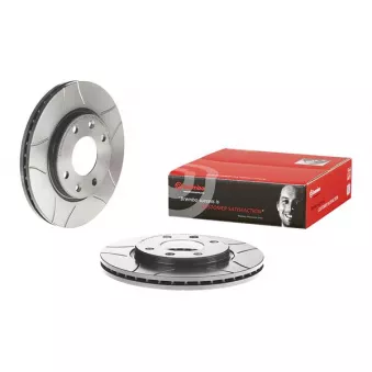 Jeu de 2 disques de frein avant BREMBO 09.9610.75