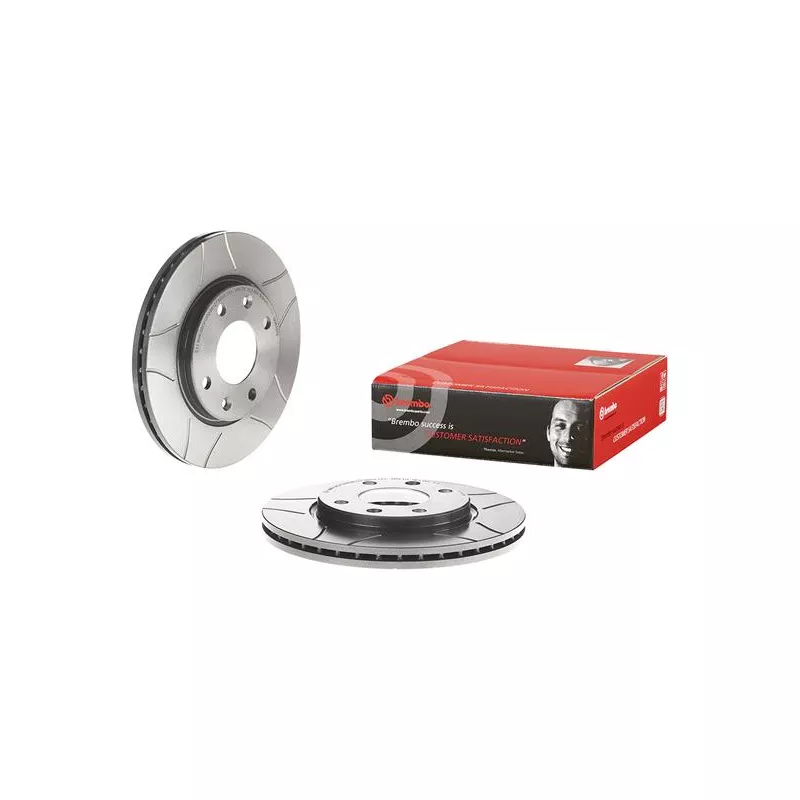 Jeu de 2 disques de frein avant BREMBO 09.9610.75