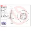 Jeu de 2 disques de frein avant BREMBO 09.9612.10 - Visuel 2