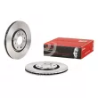 Jeu de 2 disques de frein avant BREMBO 09.9613.10 - Visuel 1