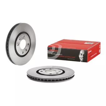 Jeu de 2 disques de frein avant BREMBO 09.9616.11