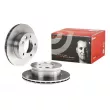 Jeu de 2 disques de frein avant BREMBO 09.9618.24 - Visuel 1