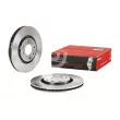 Jeu de 2 disques de frein avant BREMBO 09.9619.11 - Visuel 1