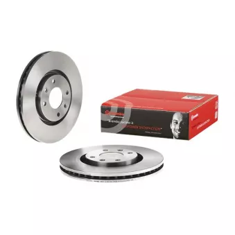 Jeu de 2 disques de frein avant BREMBO 09.9619.11