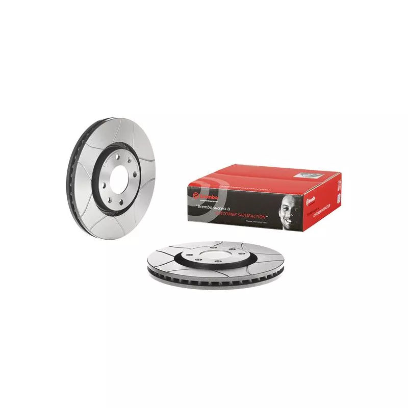 Jeu de 2 disques de frein avant BREMBO 09.9619.75