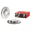 Jeu de 2 disques de frein avant BREMBO 09.9631.14 - Visuel 1