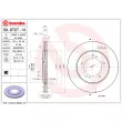 Jeu de 2 disques de frein avant BREMBO 09.9727.14 - Visuel 2