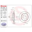 Jeu de 2 disques de frein avant BREMBO 09.9728.14 - Visuel 2