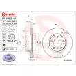 Jeu de 2 disques de frein avant BREMBO 09.9752.11 - Visuel 2