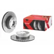 Jeu de 2 disques de frein avant BREMBO 09.9752.1X - Visuel 1