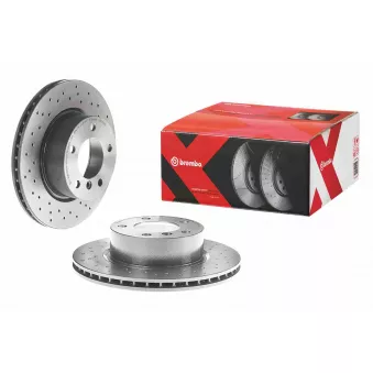 Jeu de 2 disques de frein avant BREMBO 09.9752.1X