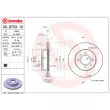 Jeu de 2 disques de frein avant BREMBO 09.9753.10 - Visuel 2
