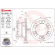 Jeu de 2 disques de frein arrière BREMBO 09.9763.10 - Visuel 2