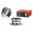 Jeu de 2 disques de frein arrière BREMBO 09.9763.10 - Visuel 1