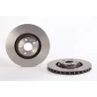 Jeu de 2 disques de frein avant BREMBO 09.9771.11 - Visuel 1