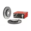 Jeu de 2 disques de frein avant BREMBO 09.9772.11 - Visuel 1