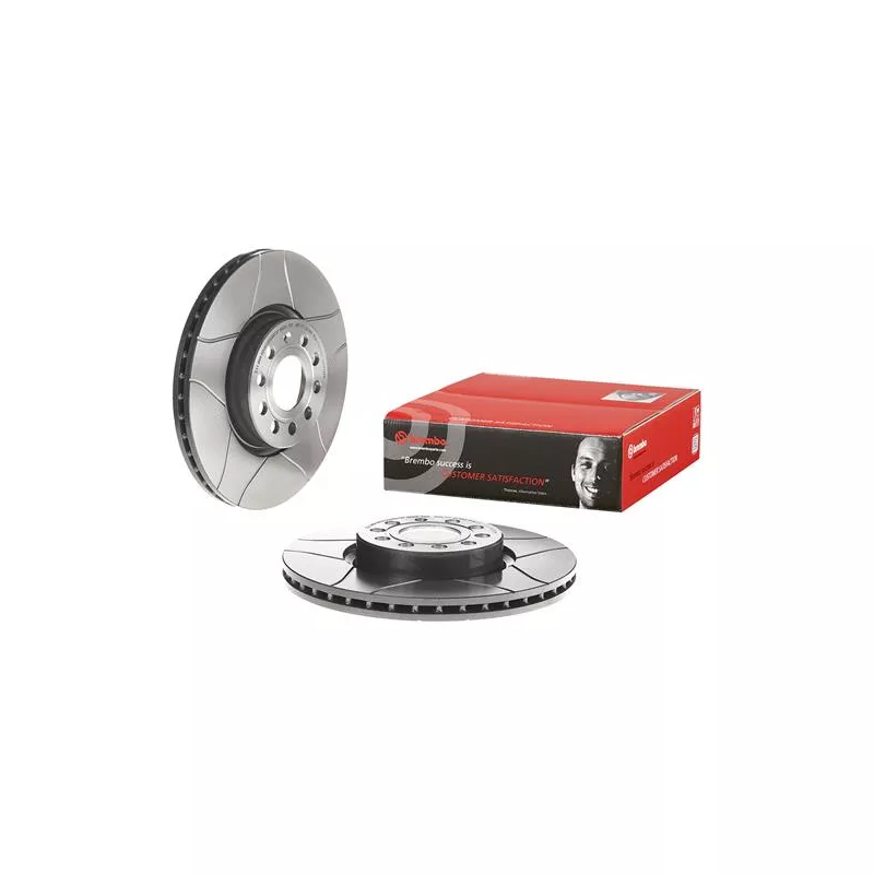 Jeu de 2 disques de frein avant BREMBO 09.9772.75