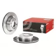 Jeu de 2 disques de frein arrière BREMBO 09.9793.10 - Visuel 1