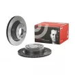 Jeu de 2 disques de frein arrière BREMBO 09.9793.11 - Visuel 1