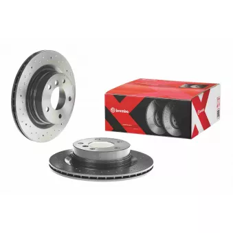 Jeu de 2 disques de frein arrière BREMBO 09.9793.1X
