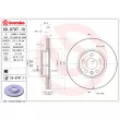 Jeu de 2 disques de frein avant BREMBO 09.9797.10 - Visuel 2