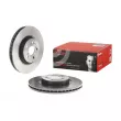 Jeu de 2 disques de frein avant BREMBO 09.9817.11 - Visuel 1
