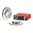 Jeu de 2 disques de frein avant BREMBO 09.9818.10 - Visuel 1