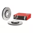 Jeu de 2 disques de frein avant BREMBO 09.9818.11 - Visuel 1