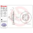 Jeu de 2 disques de frein avant BREMBO 09.9824.10 - Visuel 2