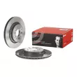 Jeu de 2 disques de frein arrière BREMBO 09.9827.11 - Visuel 1