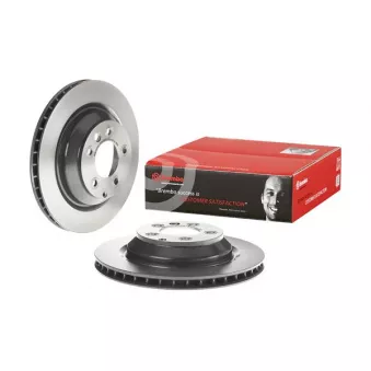 Jeu de 2 disques de frein arrière BREMBO 09.9871.11