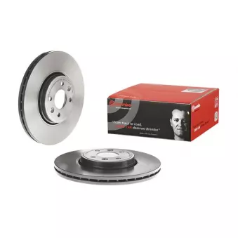 Jeu de 2 disques de frein avant BREMBO 09.9895.11