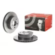 Jeu de 2 disques de frein avant BREMBO 09.9905.11 - Visuel 1