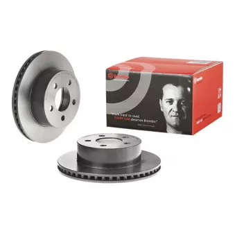 Jeu de 2 disques de frein avant BREMBO 09.9905.11