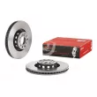 Jeu de 2 disques de frein avant BREMBO 09.9911.11 - Visuel 1