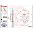 Jeu de 2 disques de frein avant BREMBO 09.9922.11 - Visuel 2