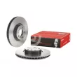 Jeu de 2 disques de frein avant BREMBO 09.9922.11 - Visuel 1