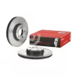 Jeu de 2 disques de frein avant BREMBO 09.9923.11 - Visuel 1
