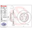 Jeu de 2 disques de frein arrière BREMBO 09.9925.11 - Visuel 2