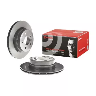 Jeu de 2 disques de frein arrière BREMBO 09.9925.11