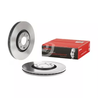 Jeu de 2 disques de frein avant BREMBO 09.9935.11